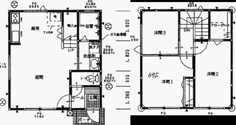 間取(クリックで拡大)