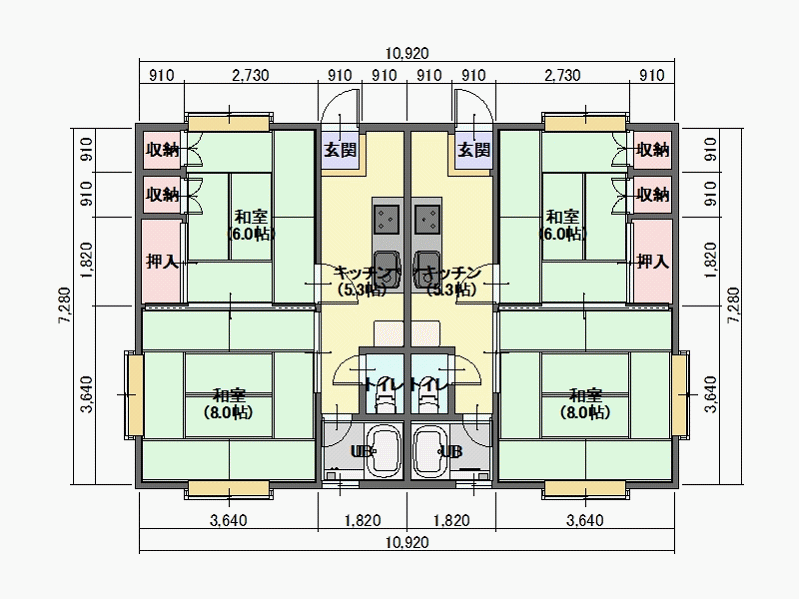 間取(クリックで拡大)